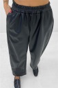 pantalone effetto pelle martellata  clea